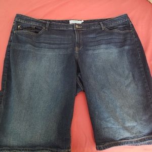 Torrid Bermuda Denim Shorts